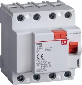 Дифференциальный выключатель Schneider Electric RKN4P 63A 30мА тип A 4P