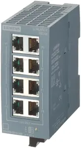 Промышленный коммутатор Siemens SCALANCE XB008, 8 портов RJ45, 10/100 Мбит/с