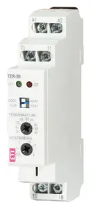 Eti-Polam Analog Thermostat 0-40°C 1P 16A 24-230V AC/DC