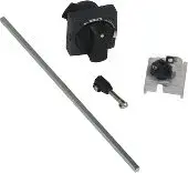 Schneider Electric GV2APN01 Direct Rotary Handle Kit, Black, IP54
