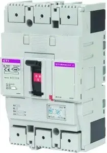 Автоматический выключатель в литом корпусе Eti-Polam EB2 250/3L, 250А, 3 полюса, 25кА