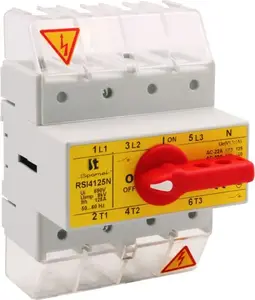 Spamel RSI-3160W03 3-Pole Isolator Switch 160A with Handle