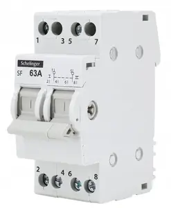 BEMKO A11-SF-2P-063 modulārais pārslēdzējs I-0-II 2P 63A