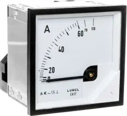 Lumel EA17N analogais paneļa ampērmetrs 60/120A