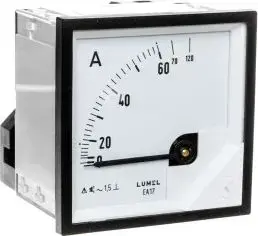 Аналоговый щитовой амперметр Lumel EA17N 60/120A