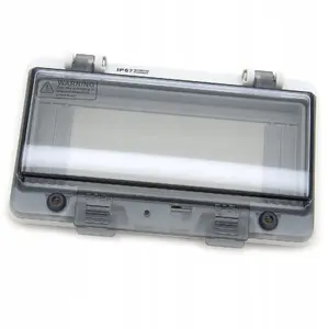 Герметичное смотровое окно Schneider Electric W-IP67-8, 8 модулей, IP67, с DIN-рейкой TH35
