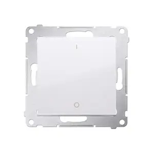 Kontakt-Simon DW2.01/11 divpolu elektriskais slēdzis, 10A 250V, balts