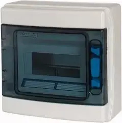 Модульный щит Eaton IKA-1/8-ST-UV, 1 ряд, 8 модулей, IP65, устойчив к УФ-излучению