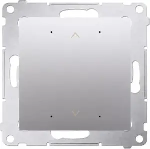Умный контроллер жалюзи и рольставней Kontakt-Simon Simon 54 GO, WiFi, 2x5A 230V, матовый серебристый