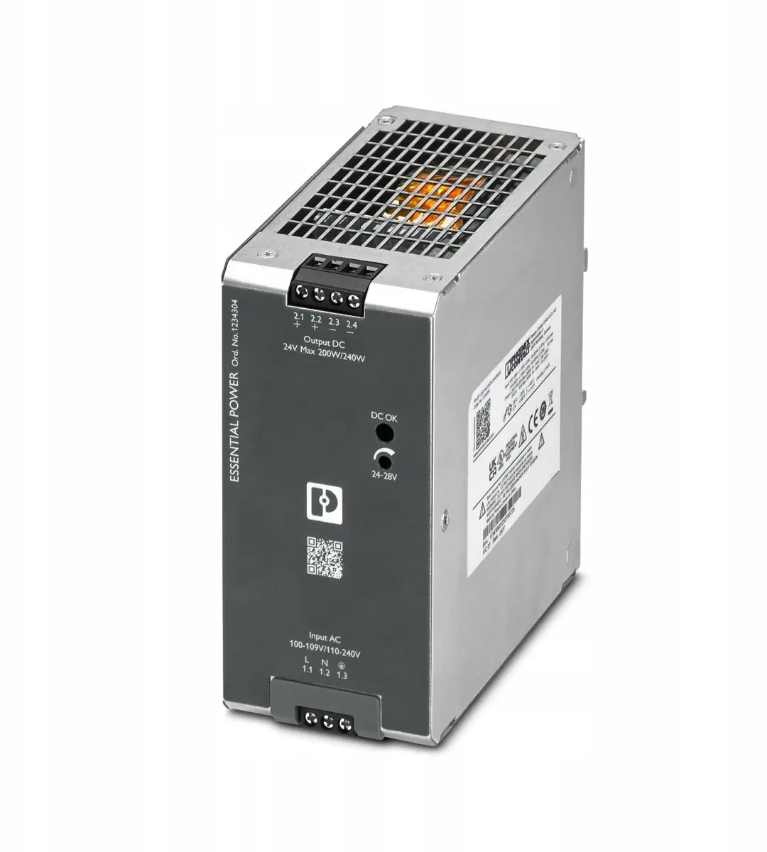 Phoenix Contact ESSENTIAL PS-EE-2G/1AC/24DC/240W/S.C. impulsu