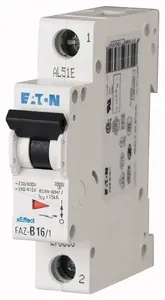 Автоматический выключатель Eaton FAZ-C32/1, 1-полюсный, 32А, тип C