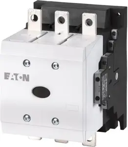 Силовой контактор Eaton DILM185A/22, 185А, 3 полюса, катушка 24В DC, 2НО+2НЗ вспомогательных контакта