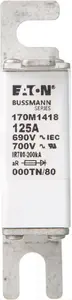 Eaton 170M1418 NH000 Fuse Link 125A aR 690V