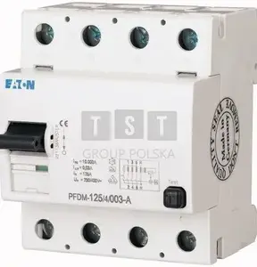 Eaton FRCMM-125/4/05 noplūdstrāves aizsargslēdzis 4P 125A 0.5A tips AC
