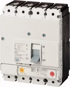 Автоматический выключатель Eaton LZMC1-4-A160-I, 4 полюса, 160А, 36кА
