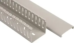 Elettrocanali perforētais kabeļu kanāls 40x40 mm, 2 m, pelēks