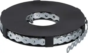 RAWLPLUG Perforated Mounting Band with Protective Coating, 10m Roll