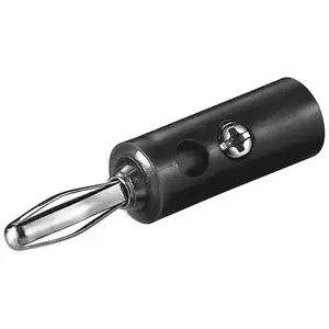 Goobay WE 1370 B BNC Connector Black and Silver