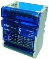 Ergom EBR 4-7/100 4-pole distribution block 100A