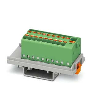 Phoenix Contact PTFIX 4/18X1,5-NS35 GN Distribution Block