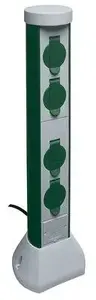 PCE Garden Power Post with 2x 16A 230V Sockets, IP44, 2m Cable