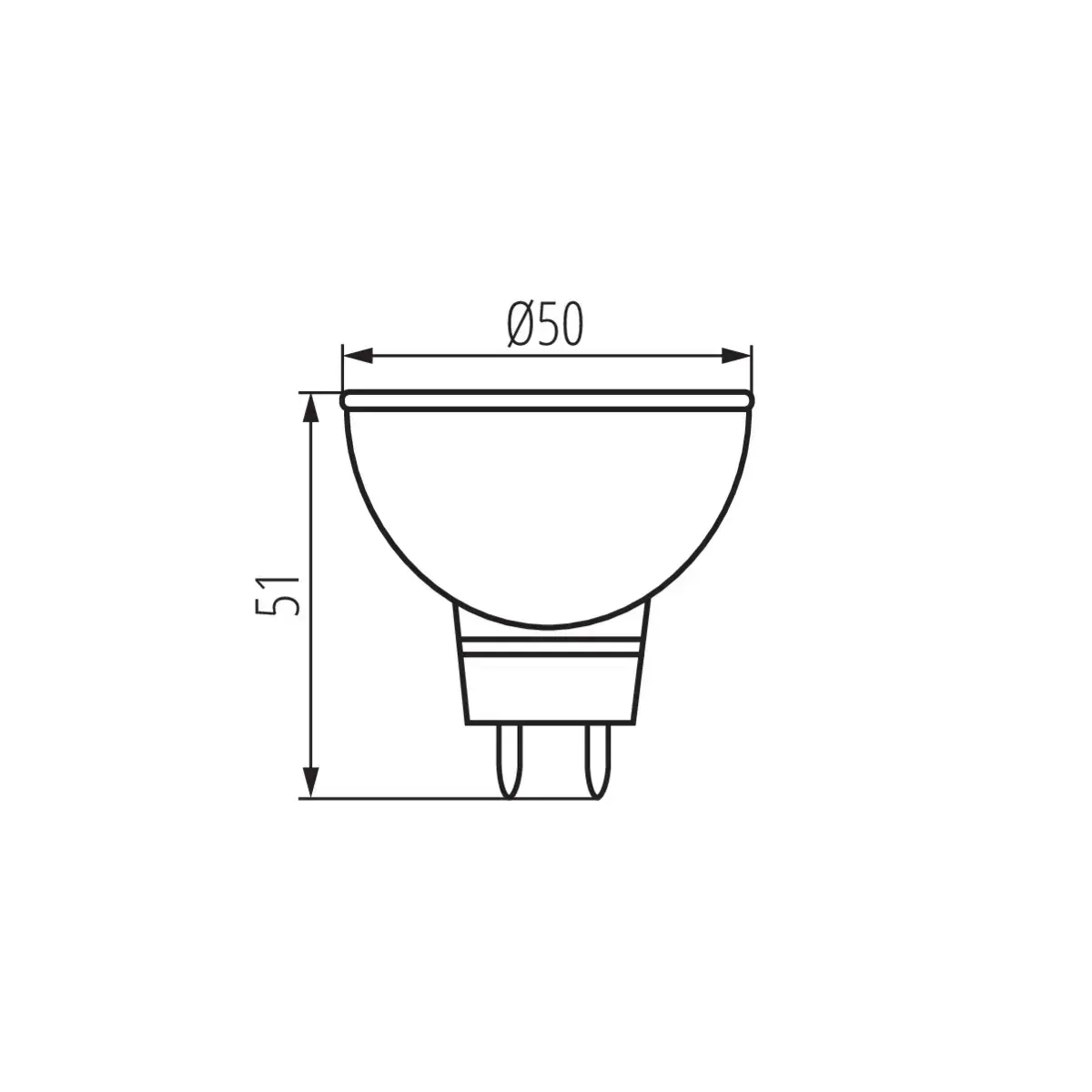 Kanlux Tomi LED spuldze 5W GX5.3 5300K Photo 3