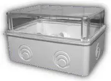 ELEKTROPLAST CARBO-BOX Surface Mounted Enclosure IP55 with DIN Rail 0230-00