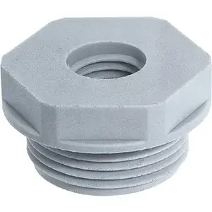 Lapp SKINDICHT KU-M Cable Gland Adapter, Glass Fiber Reinforced Polypropylene, Grey, 5 Pieces