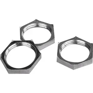 Lapp Skindicht SM-PE PG13.5 Brass Lock Nut, Silver, 100 Pieces
