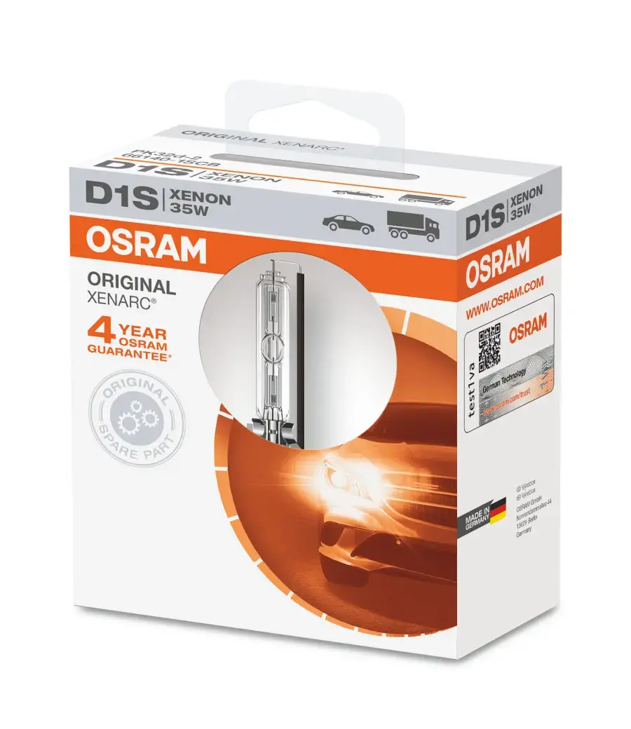 Osram 66140 D1S ksenona auto spuldze Photo 2