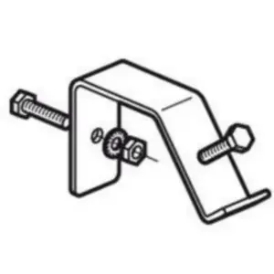 Legrand 039449 Mounting Kit for Rail Support at 45 Degrees, Zinc