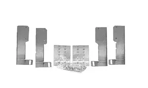 Eaton XVTL-IC/BRA/SET Lifting Angle Set, Steel, Silver