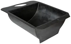 ELEKTROPLAST Plaster Mixing Bowl 240x190x81mm Black