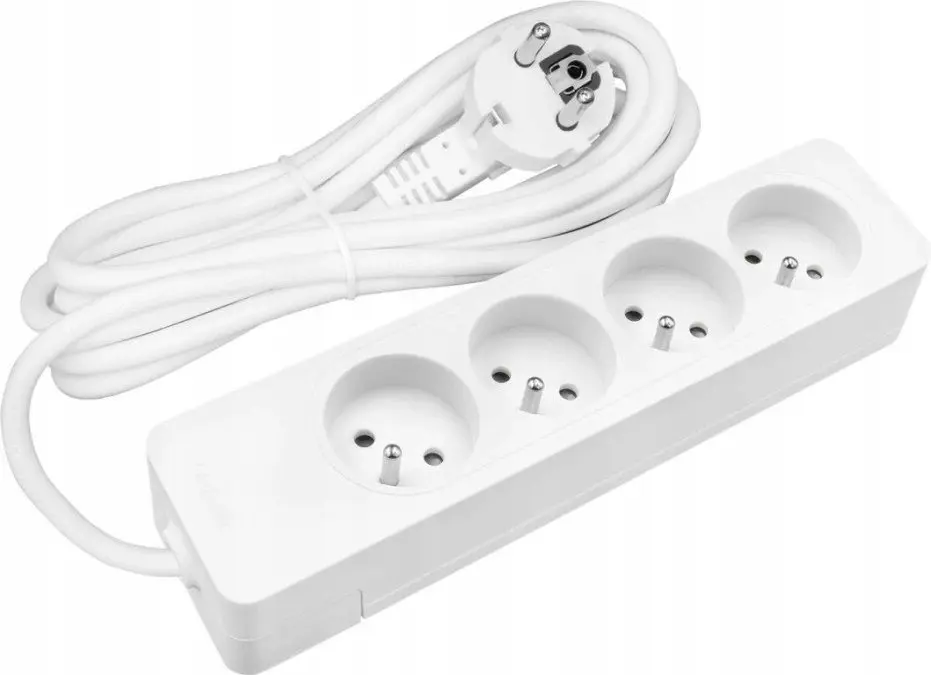 Velstro G4FD51B pārnēsājamais pagarinātājs, 4 ligzdas
