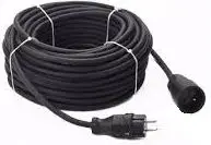 Workshop Extension Cord 1-Socket Grounded 30m H05RR-F