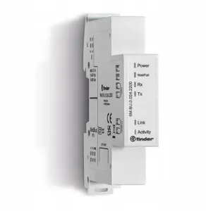 Преобразователь протоколов Finder 6M.BU.0.024.2200 Modbus RTU в Modbus TCP/IP с RS485 Master и веб-сервером