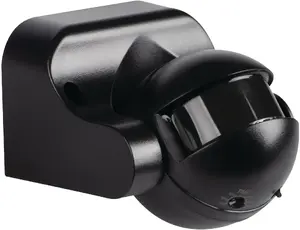 Датчик движения PIR Kanlux ALER JQ-30-B/B, 1200ВА, угол обнаружения 160/20 градусов, IP44, настенный, черный