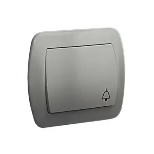 Kontakt-Simon AD1/26 Pushbutton Switch, 10A 250V, Aluminium