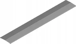 Baks PDDP100/3 Cable Tray Cover 100mm, 3m