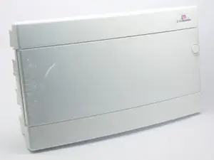 Eti-Polam ECM18PO zemapmetuma sadales skapis, 18 moduļi, IP40, baltas durvis