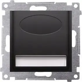 Светодиодный светильник Kontakt-Simon Simon 54 14В пост. тока 0.56 Вт 4000К матовый черный