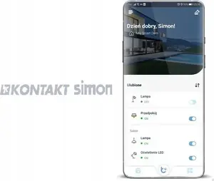 Кнопочный контроллер Kontakt-Simon Simon 54 GO WiFi 230V, матовый черный
