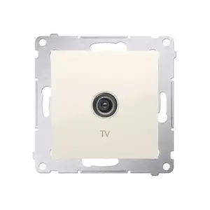 Kontakt-Simon DAK1.01/41 TV End Socket-Outlet White