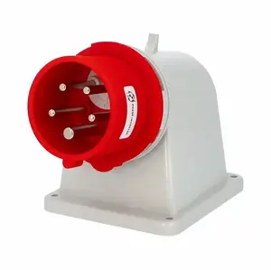 FAMATEL 13322 90 grādu fāžu maiņas stacionārā kontaktdakša 16A 5P IP54