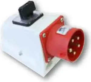 PCE 625-6W Industrial Connector Plug 32A 5P 400V IP44