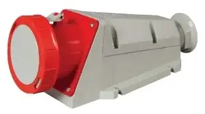 Polam Nakło 2624-137 fiksēta izolēta kontaktligzda 16A 2P+Z IP67 220V