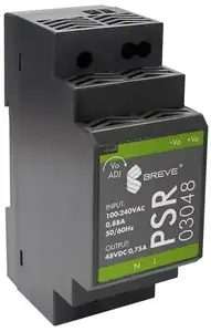 SilentiumPC PSR 03048 DIN sliedes impulsu barošanas bloks 36W 48VDC 0,75A
