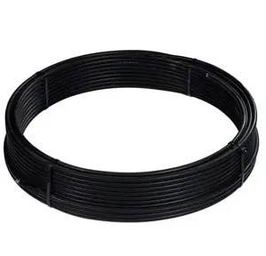 ACI Partner 8mm alumīnija AlMgSi stieple ar HFFR apvalku, melna, 10kg