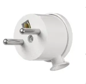Opal WT-15 Mini leņķa izjaucams kontaktdakša 2P+Z 16A balta