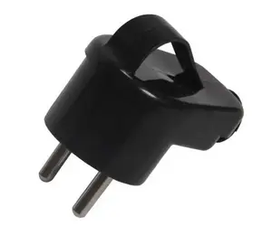 Opal WT-16Z leņķa izjaucama kontaktdakša 2P 16A ar rokturi melna